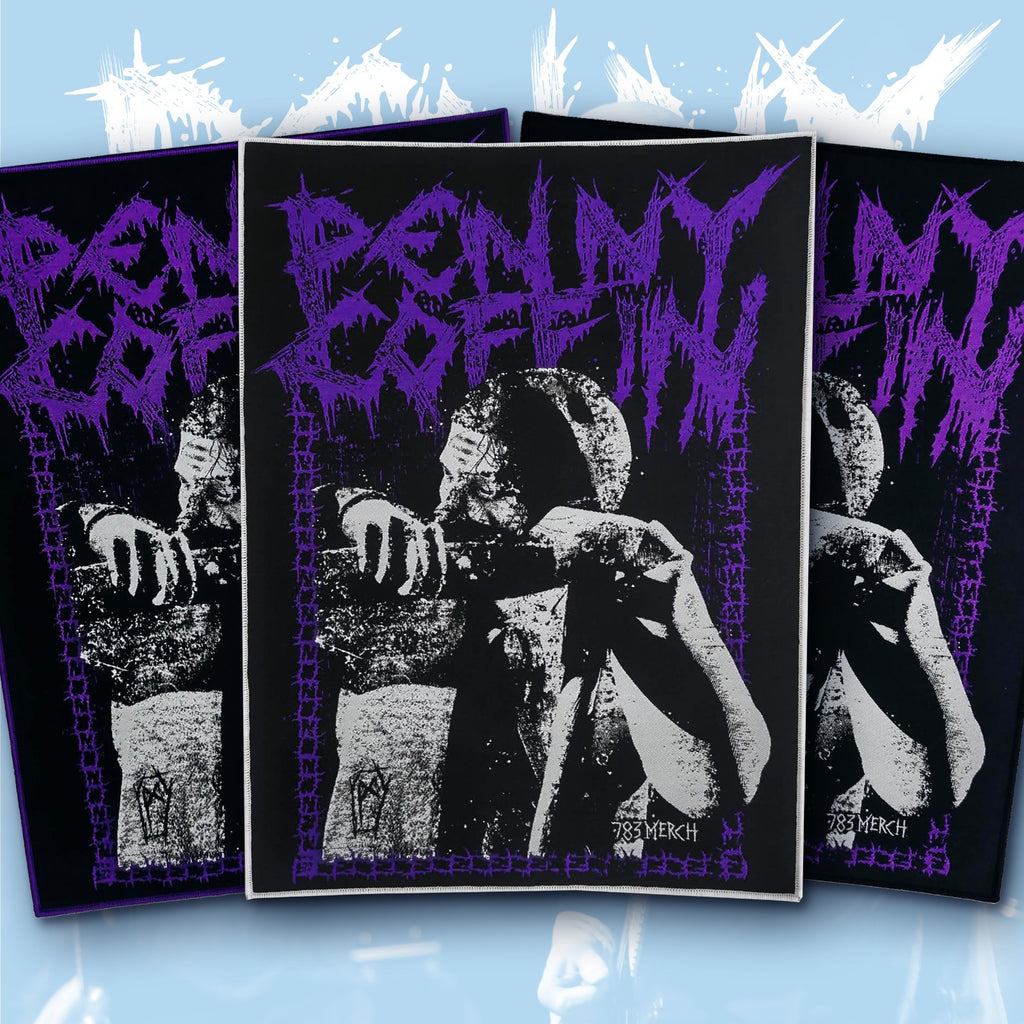 PENNY COFFIN - Sharpening the Scythe - Woven Backpatch