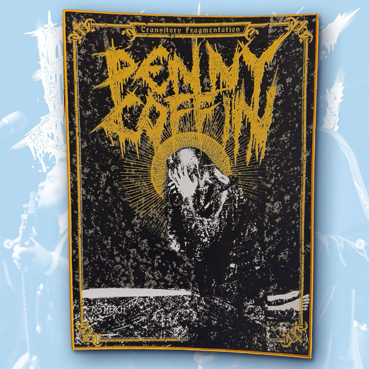 PENNY COFFIN - Transitory Fragmentation - Woven Backpatch