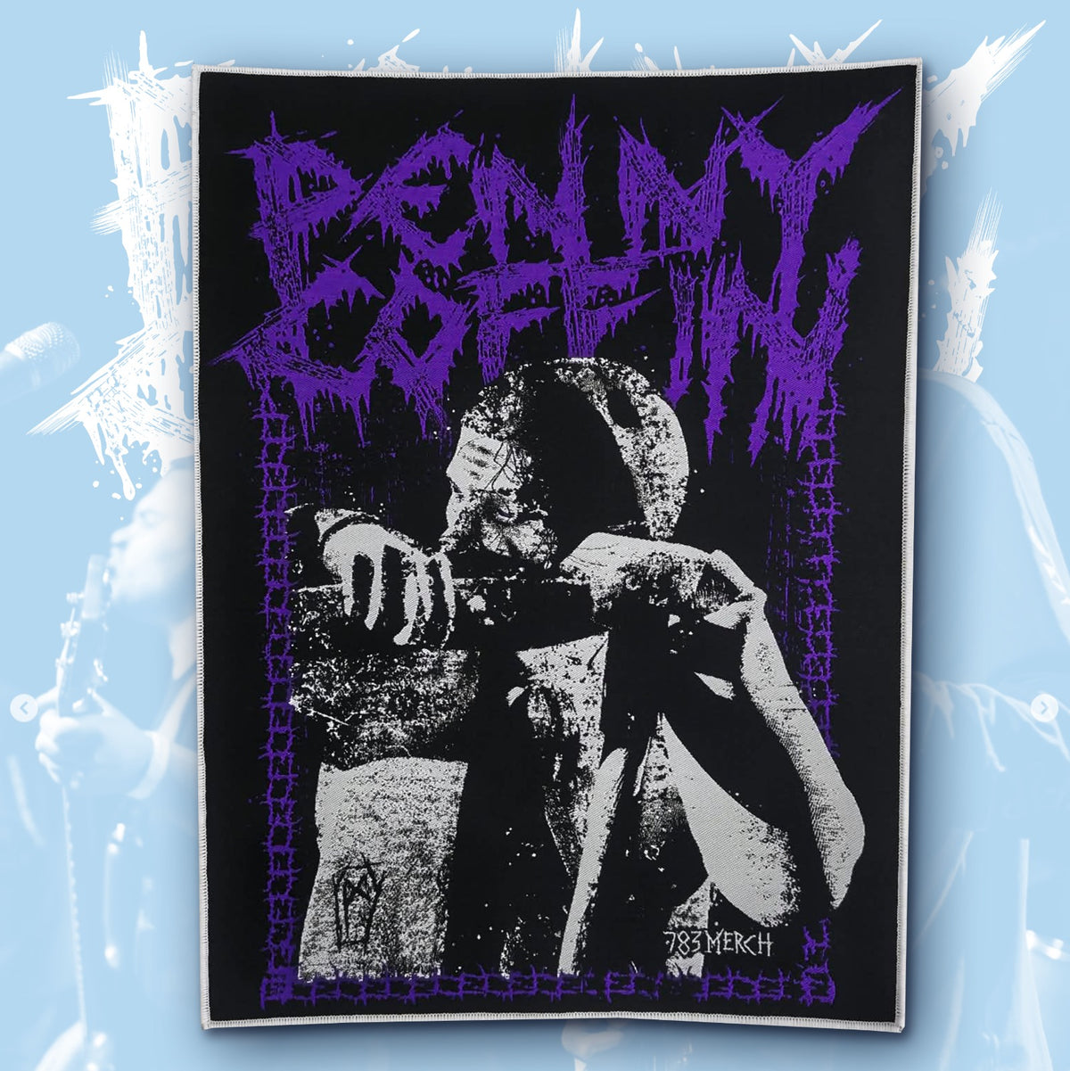 PENNY COFFIN - Sharpening the Scythe - Woven Backpatch