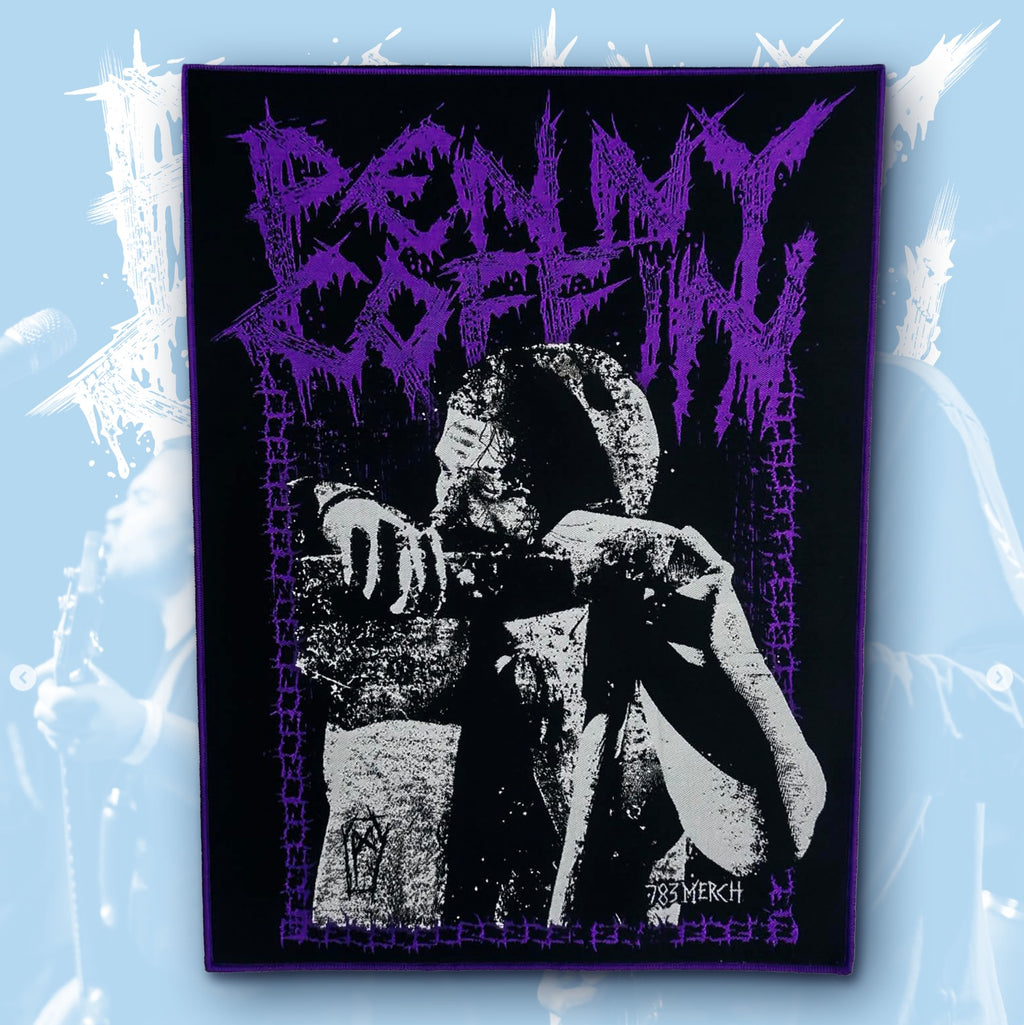 PENNY COFFIN - Sharpening the Scythe - Woven Backpatch