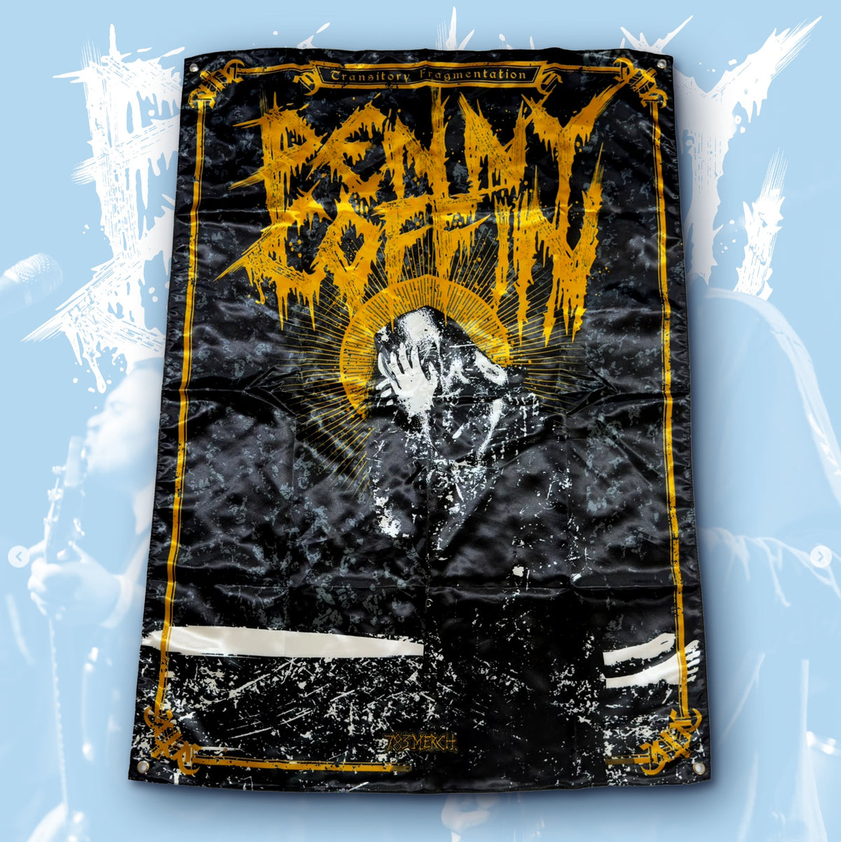 PENNY COFFIN - Transitory Fragmentation - Wall Flag / Textile Poster