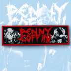 PENNY COFFIN - Sharpening the Scythe - Stripe Woven Patch