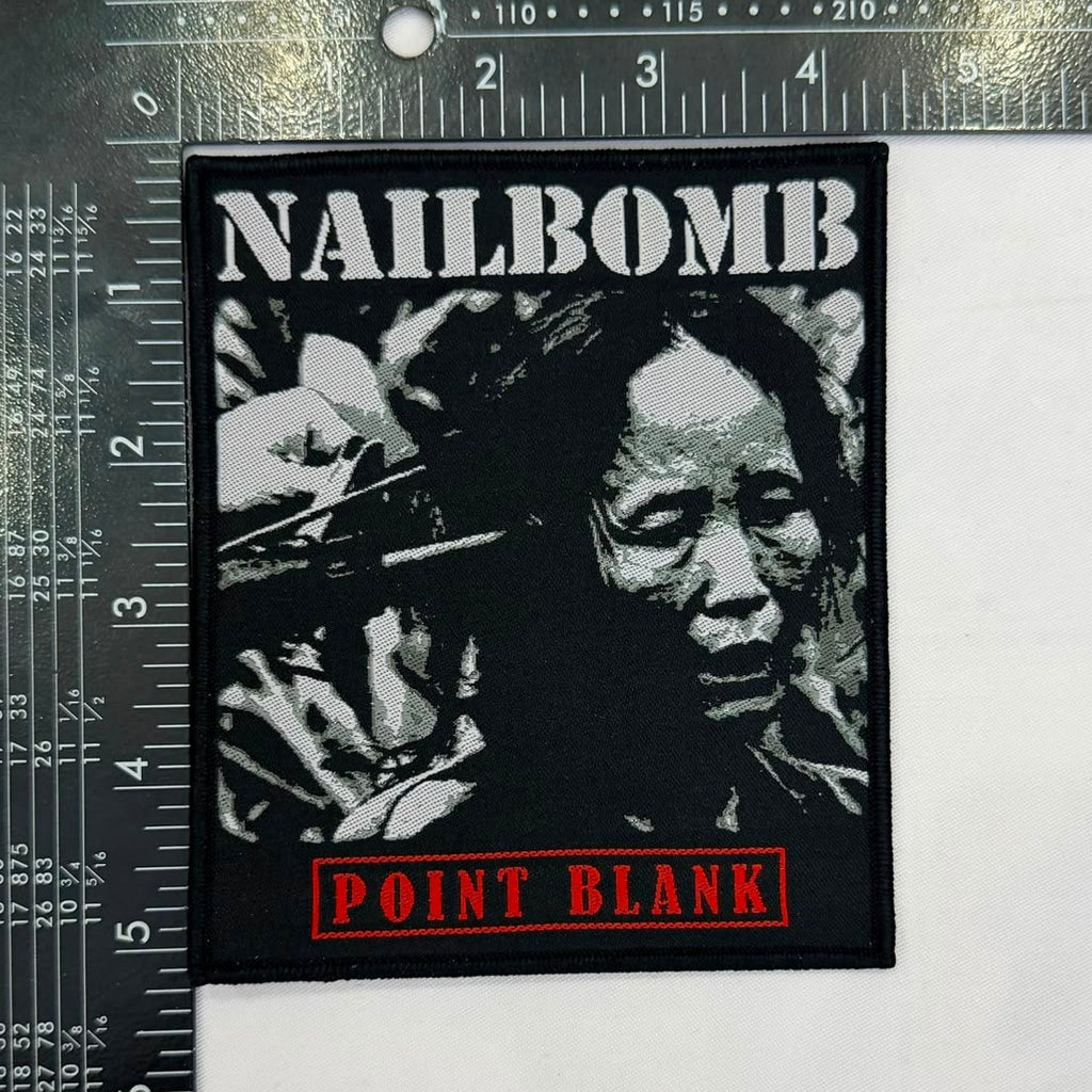 NAILBOMB - Point Blank - Woven Patch