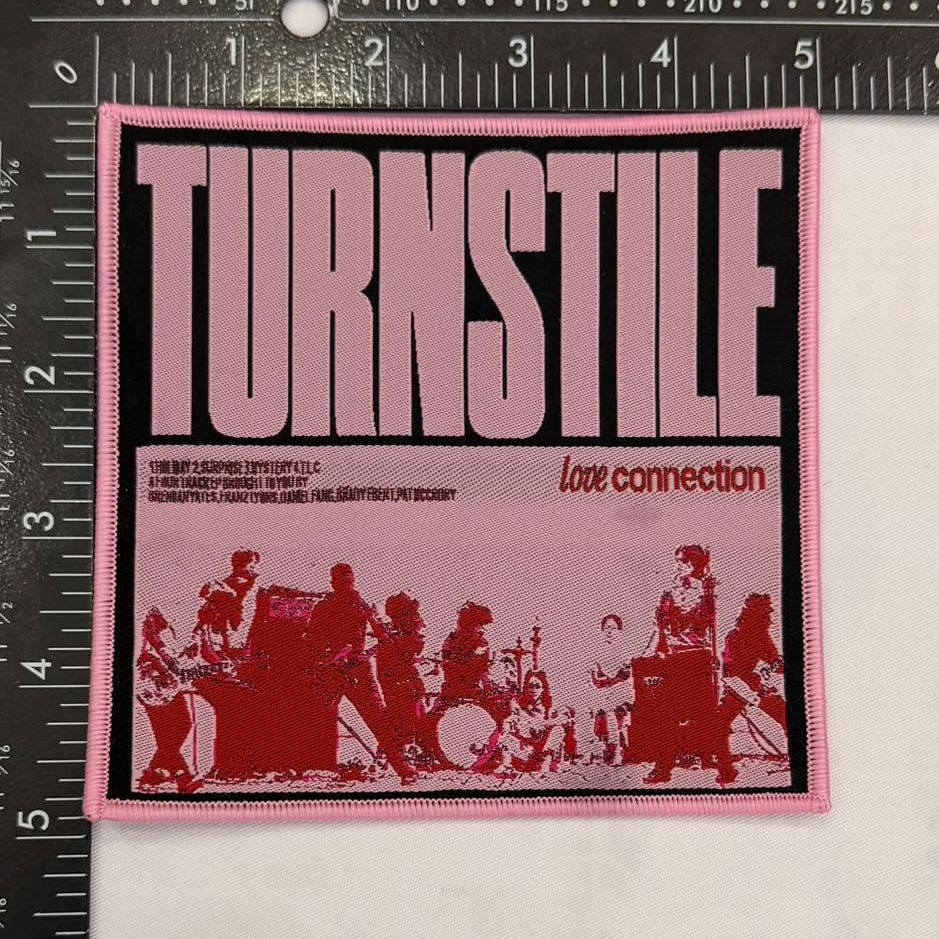 TURNSTILE - Love Connection - Woven Patch