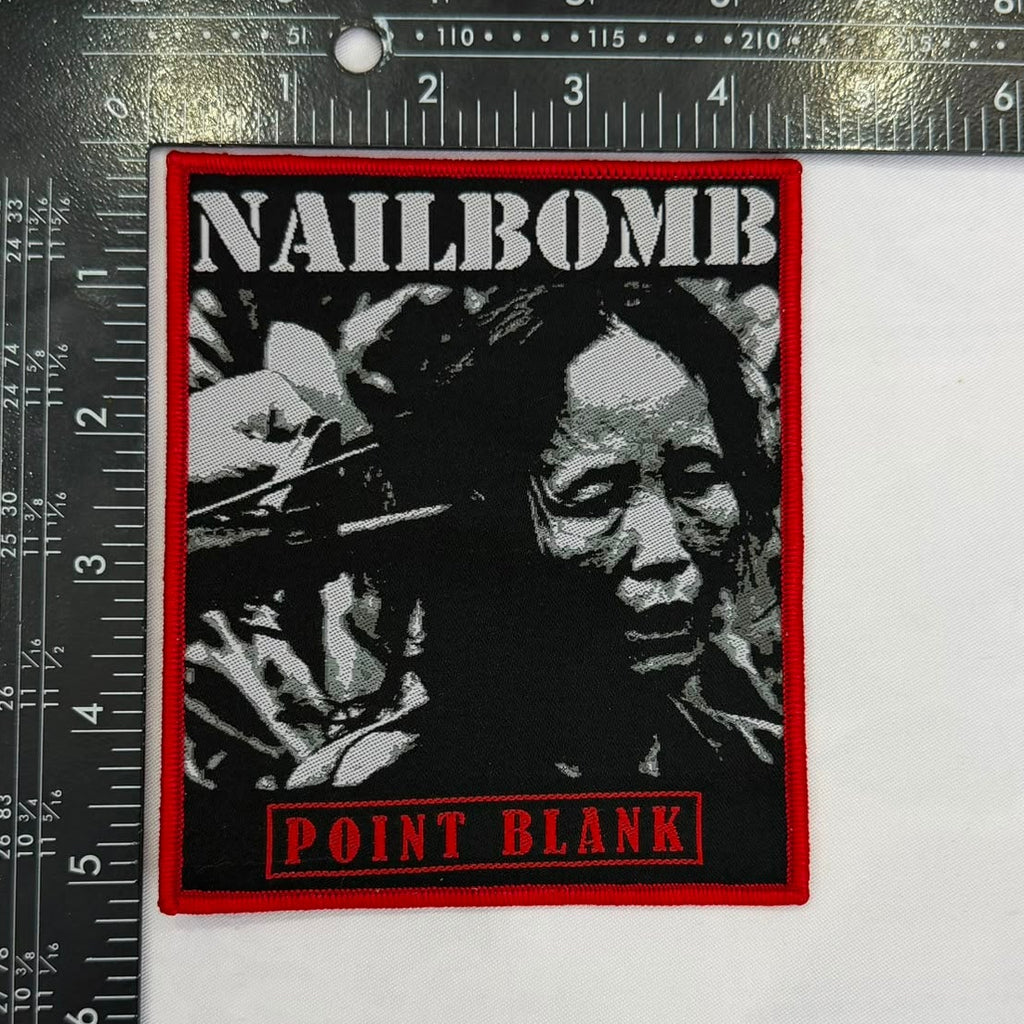 NAILBOMB - Point Blank - Woven Patch