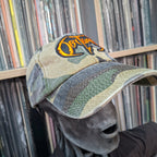 OBITUARY - (Orange) Logo - GREEN CAMO DAD CAP