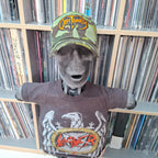 OBITUARY - (Orange) Logo - GREEN CAMO TRUCKER CAP