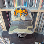 OBITUARY - (Orange) Logo - GREEN CAMO DAD CAP