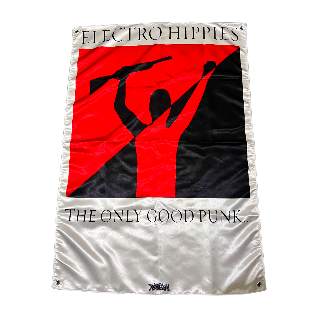 ELECTRO HIPPIES - The Only Good Punk... - Wall Flag / Textile Poster