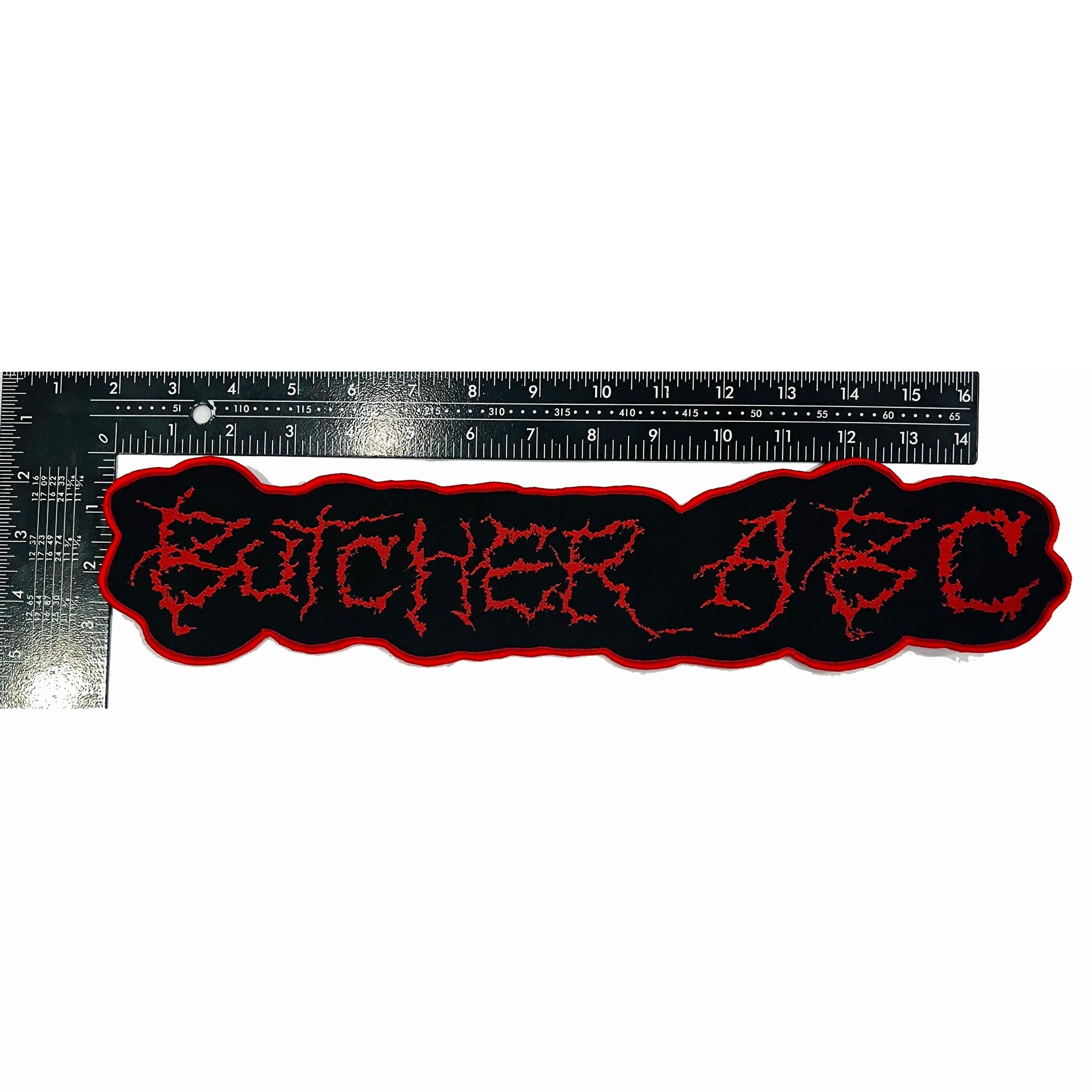 BUTCHER ABC - Logo - Oversized Woven Patch
