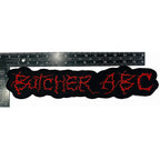 BUTCHER ABC - Logo - Oversized Woven Patch