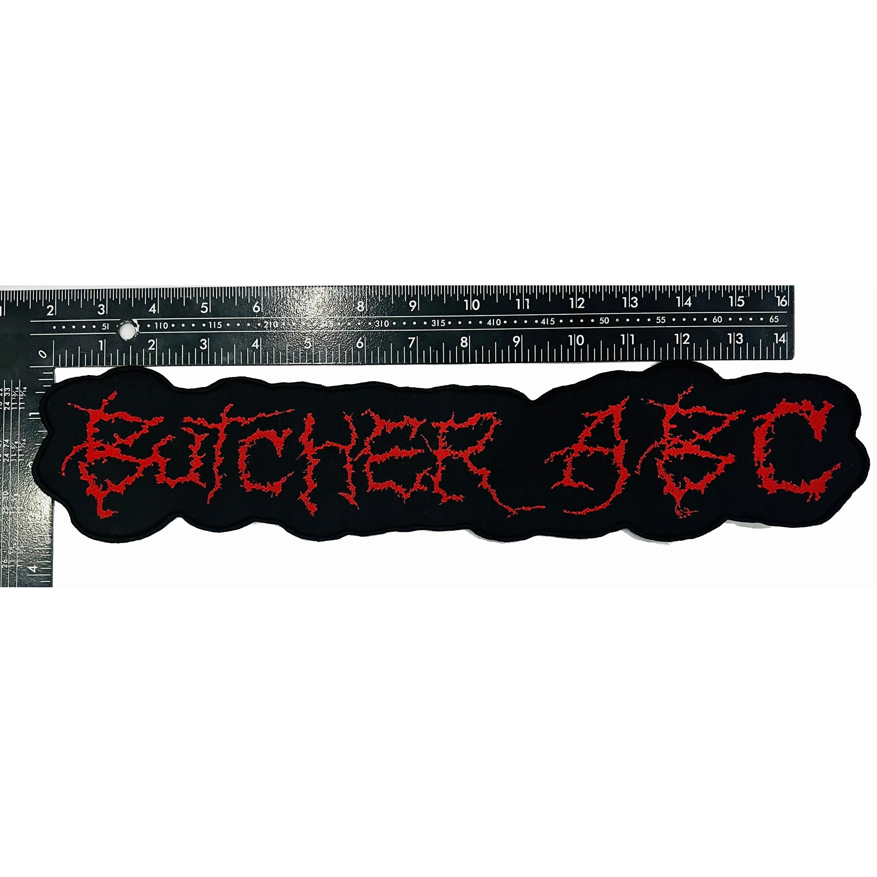 BUTCHER ABC - Logo - Oversized Woven Patch