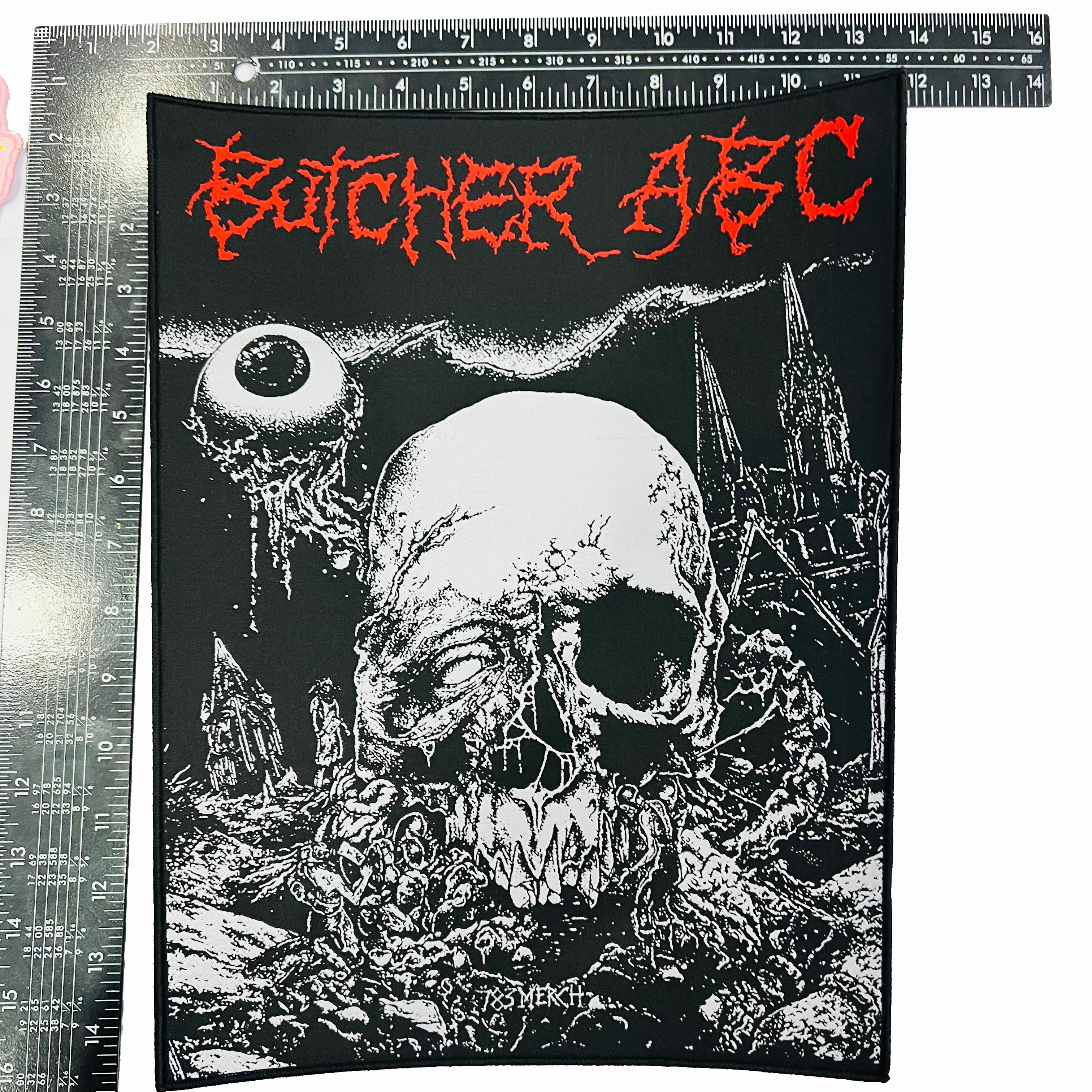 BUTCHER ABC - North of Hell - Woven Backpatch