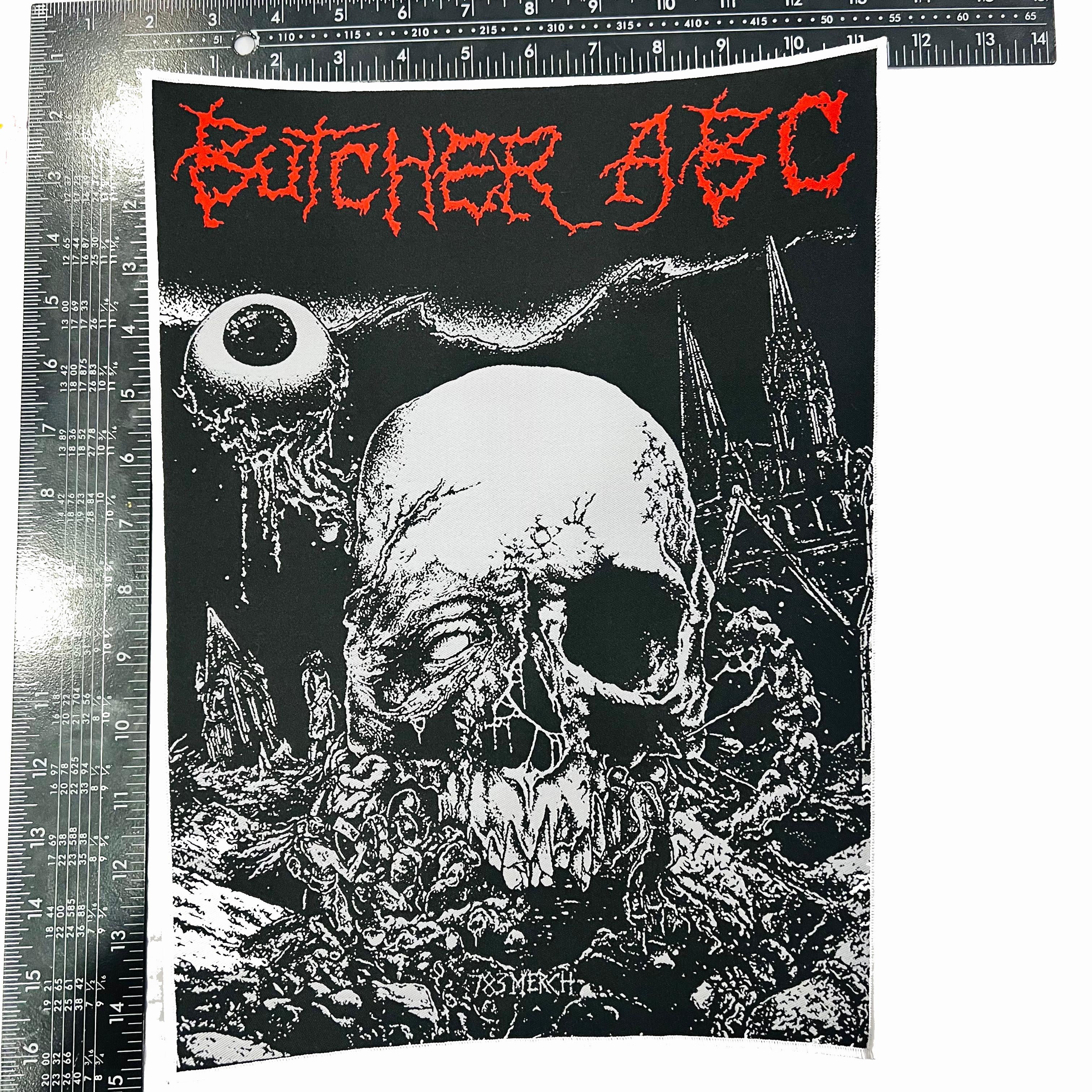 BUTCHER ABC - North of Hell - Woven Backpatch