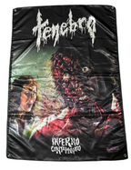 TENEBRO - Inferno Contaminato - Wall Flag / Textile Poster
