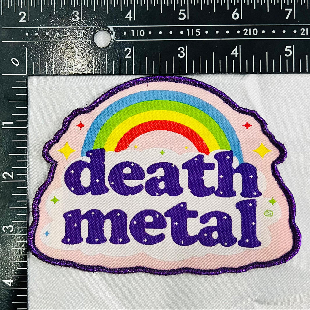 DEATH METAL - Rainbow - Woven Patch