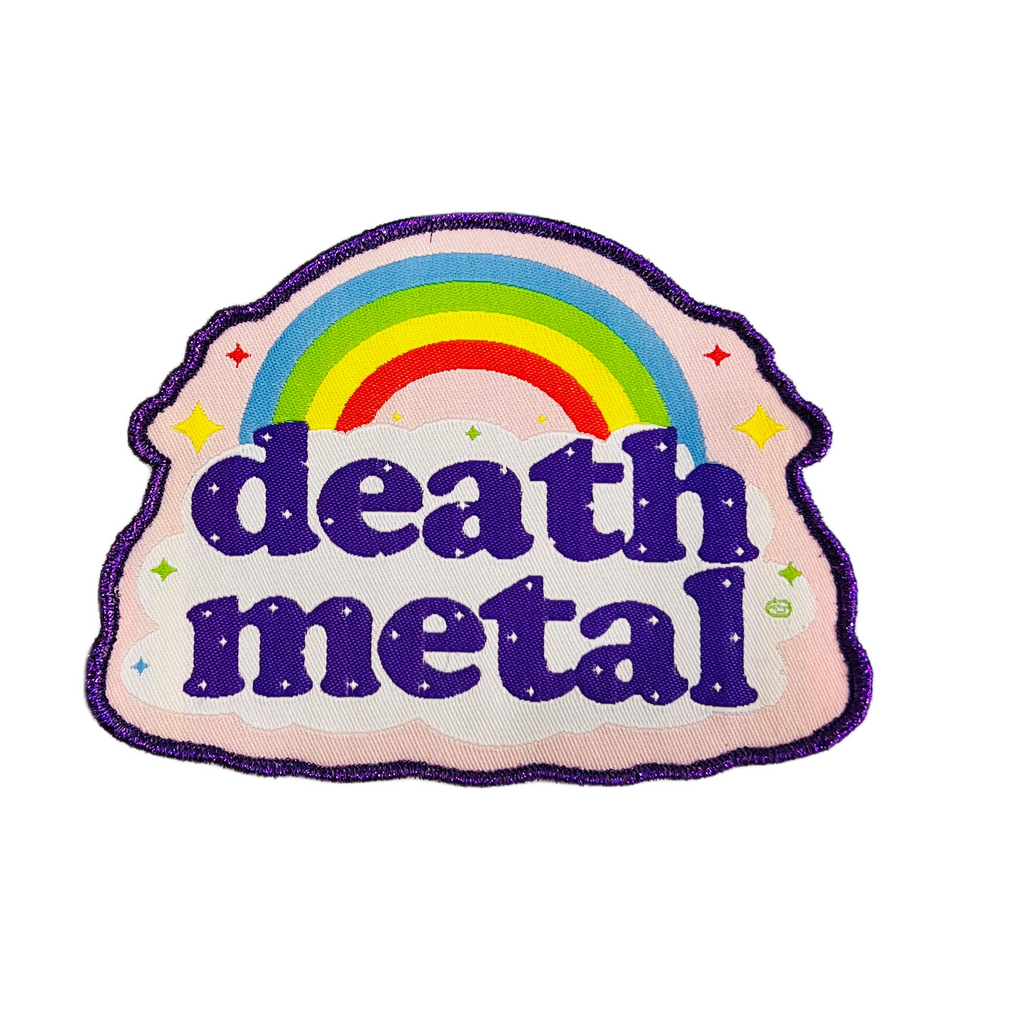DEATH METAL - Rainbow - Woven Patch