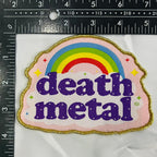 DEATH METAL - Rainbow - Woven Patch