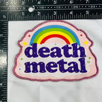 DEATH METAL - Rainbow - Woven Patch