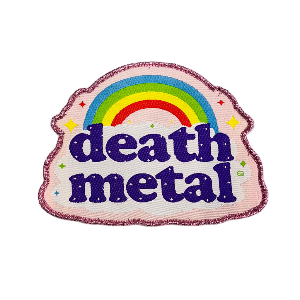 DEATH METAL - Rainbow - Woven Patch