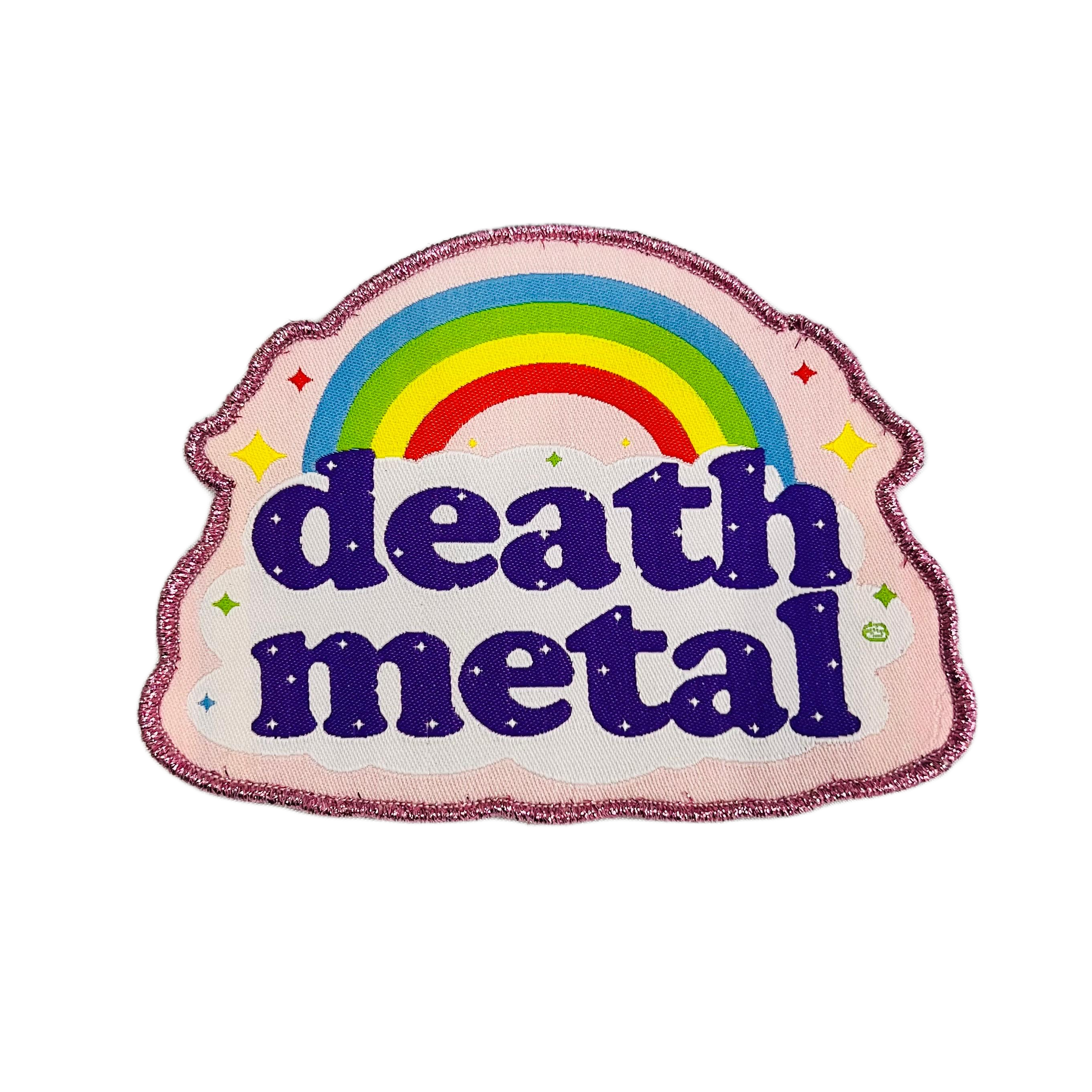 DEATH METAL - Rainbow - Woven Patch