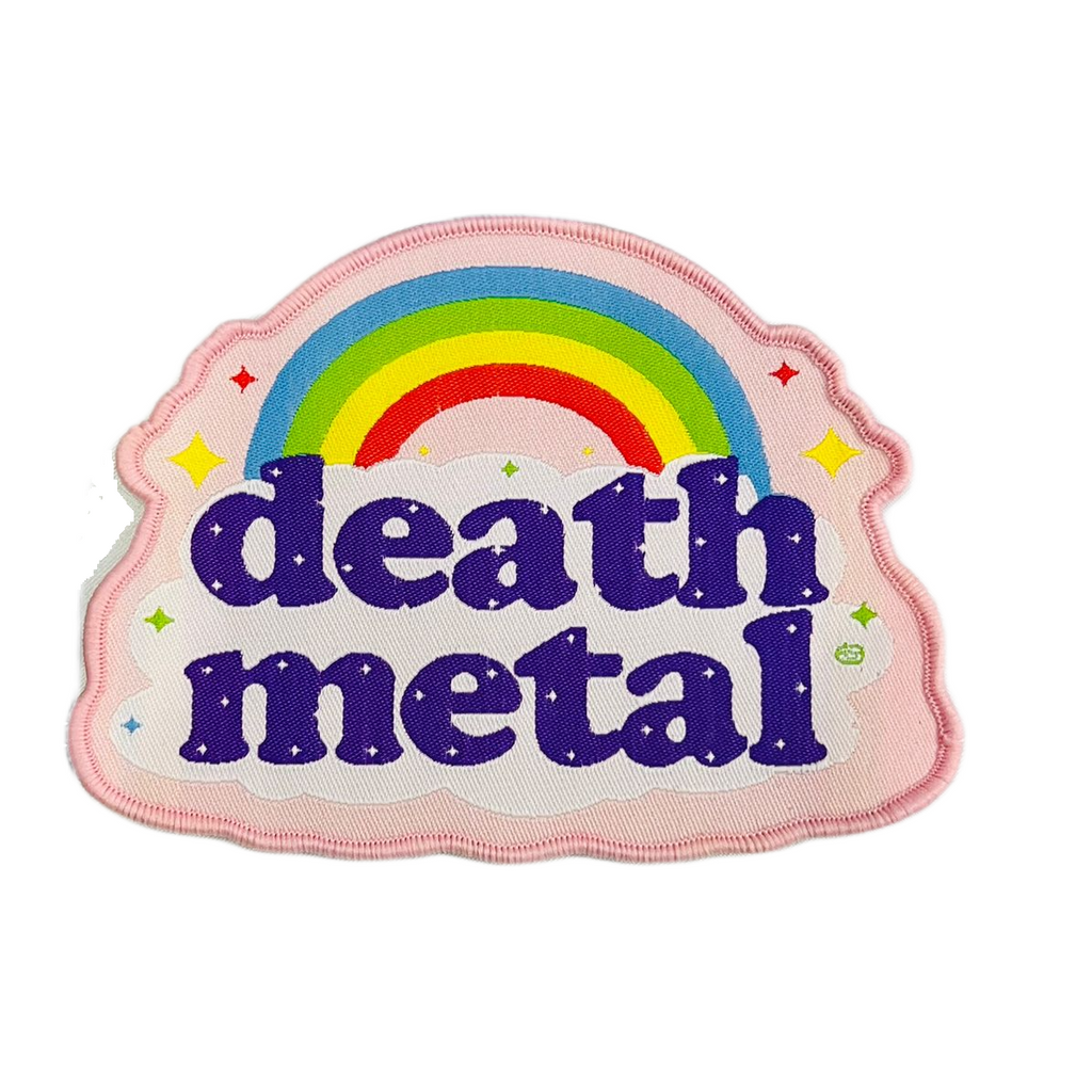 DEATH METAL - Rainbow - Woven Patch