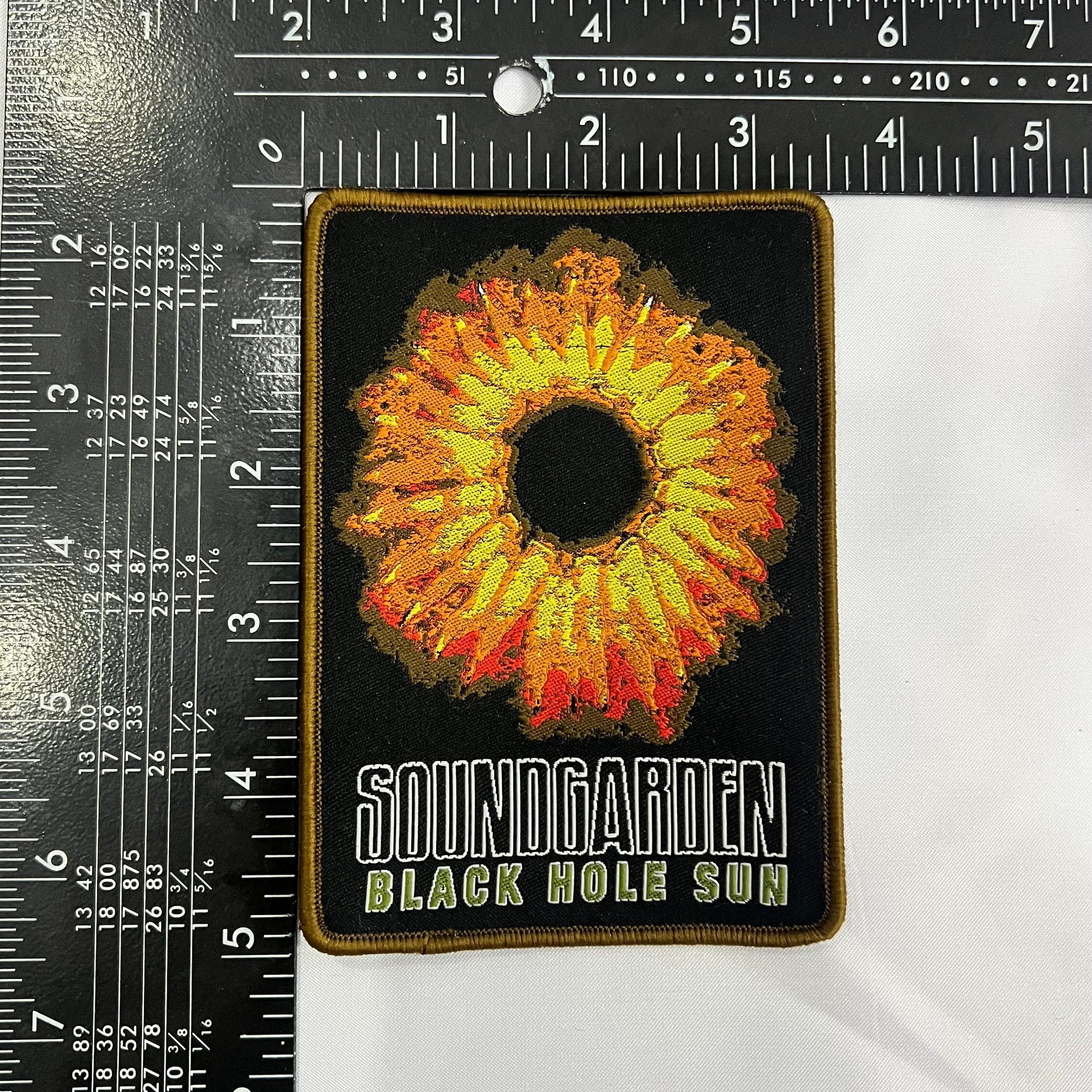 SOUNDGARDEN - Black Hole Sun - Woven Patch
