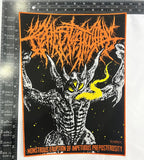 CREPITATION - Monstrous Eruption of Impetuous Preposterosity - Woven Backpatch