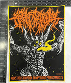 CREPITATION - Monstrous Eruption of Impetuous Preposterosity - Woven Backpatch