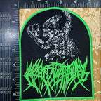 CREPITATION - The Violence of the Slams - Woven Patch
