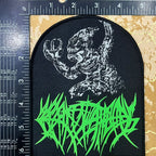 CREPITATION - The Violence of the Slams - Woven Patch