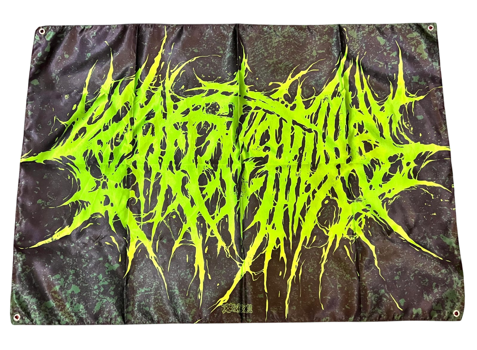 CREPITATION - Logo - Wall Flag / Textile Poster