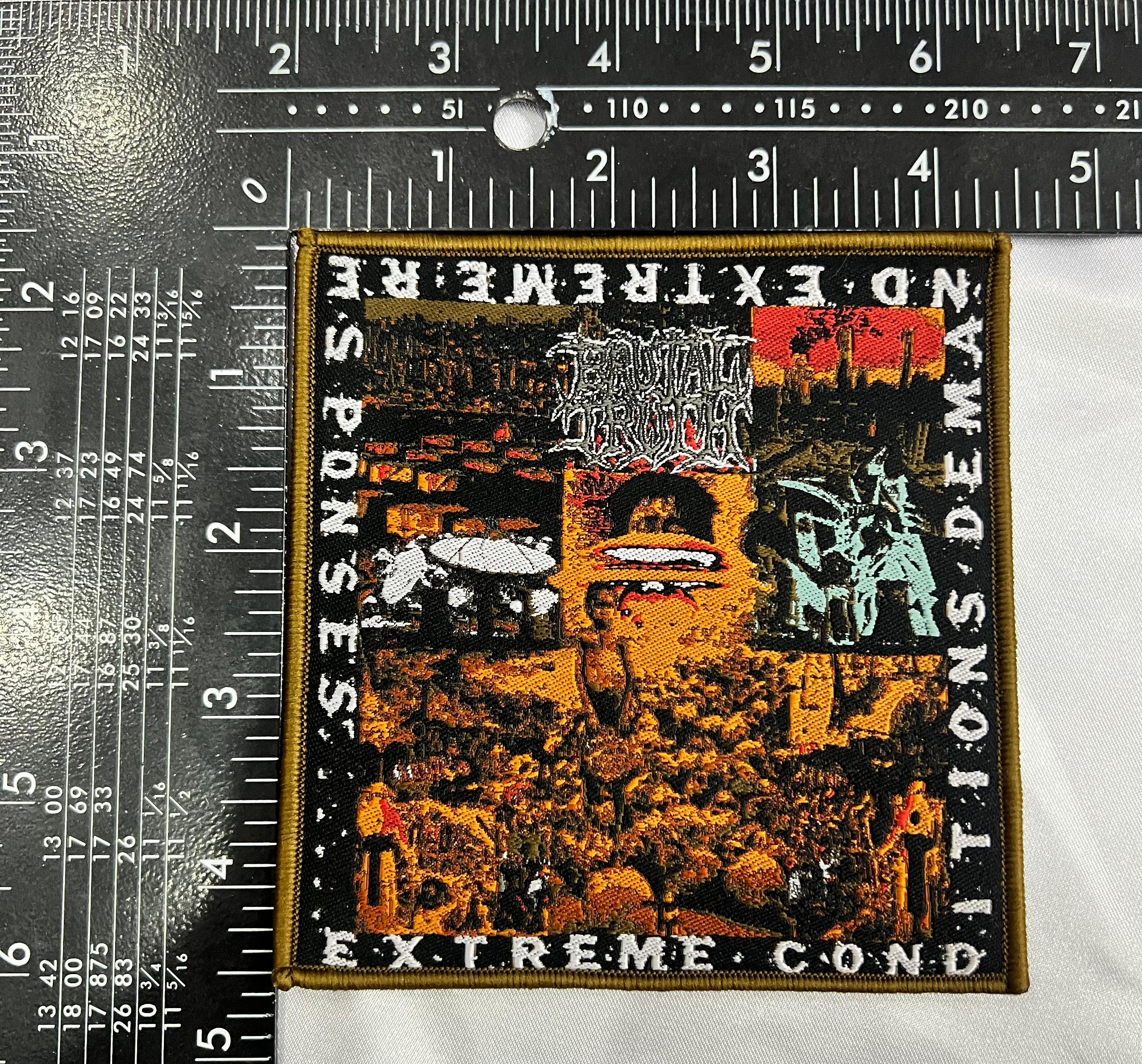 BRUTAL TRUTH - Extreme Conditions Demand Extreme Responses - Woven Patch