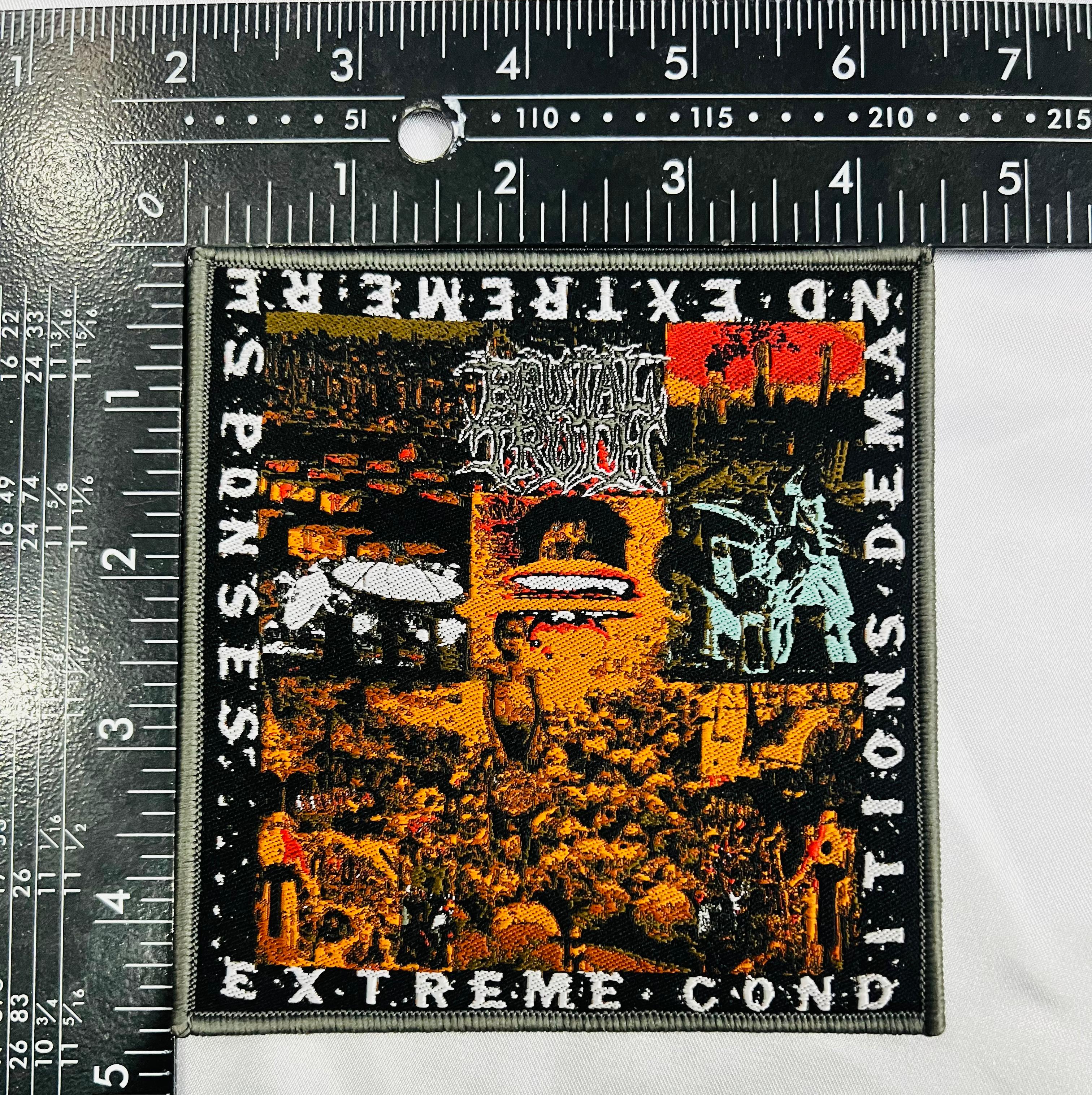 BRUTAL TRUTH - Extreme Conditions Demand Extreme Responses - Woven Patch