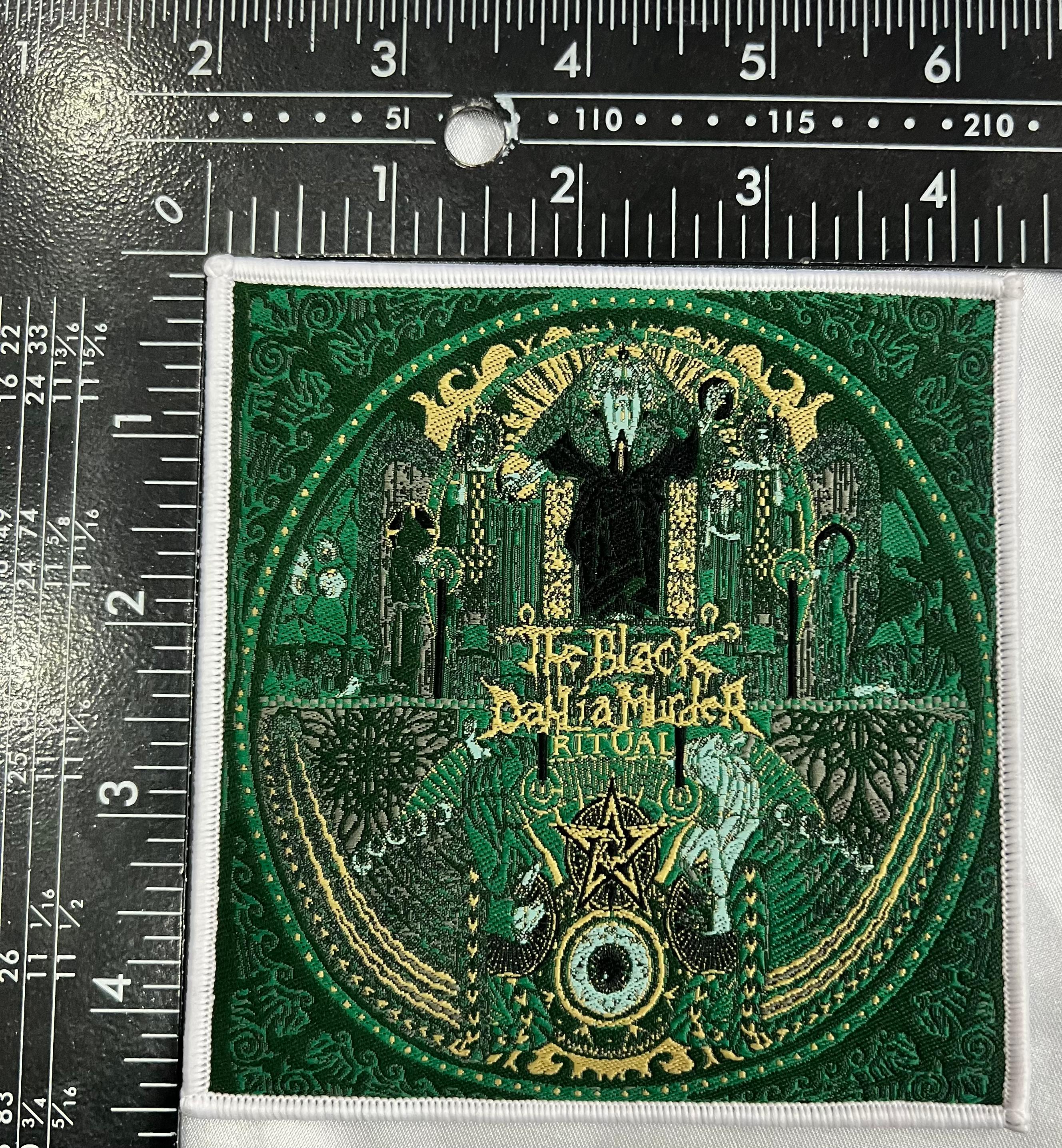 THE BLACK DAHLIA MURDER - Ritual - Woven Patch