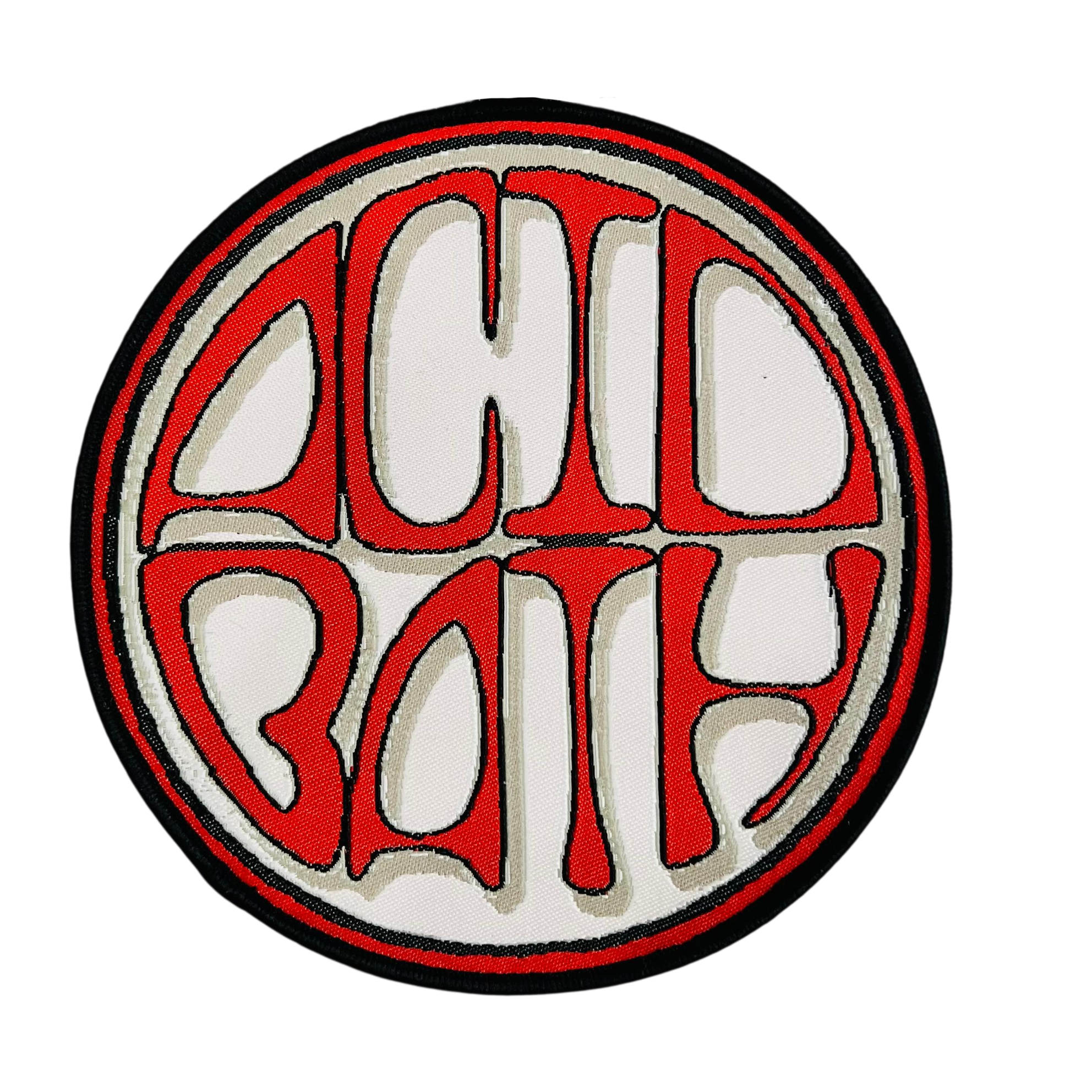 ACID BATH - (Red) Logo - Woven Patch