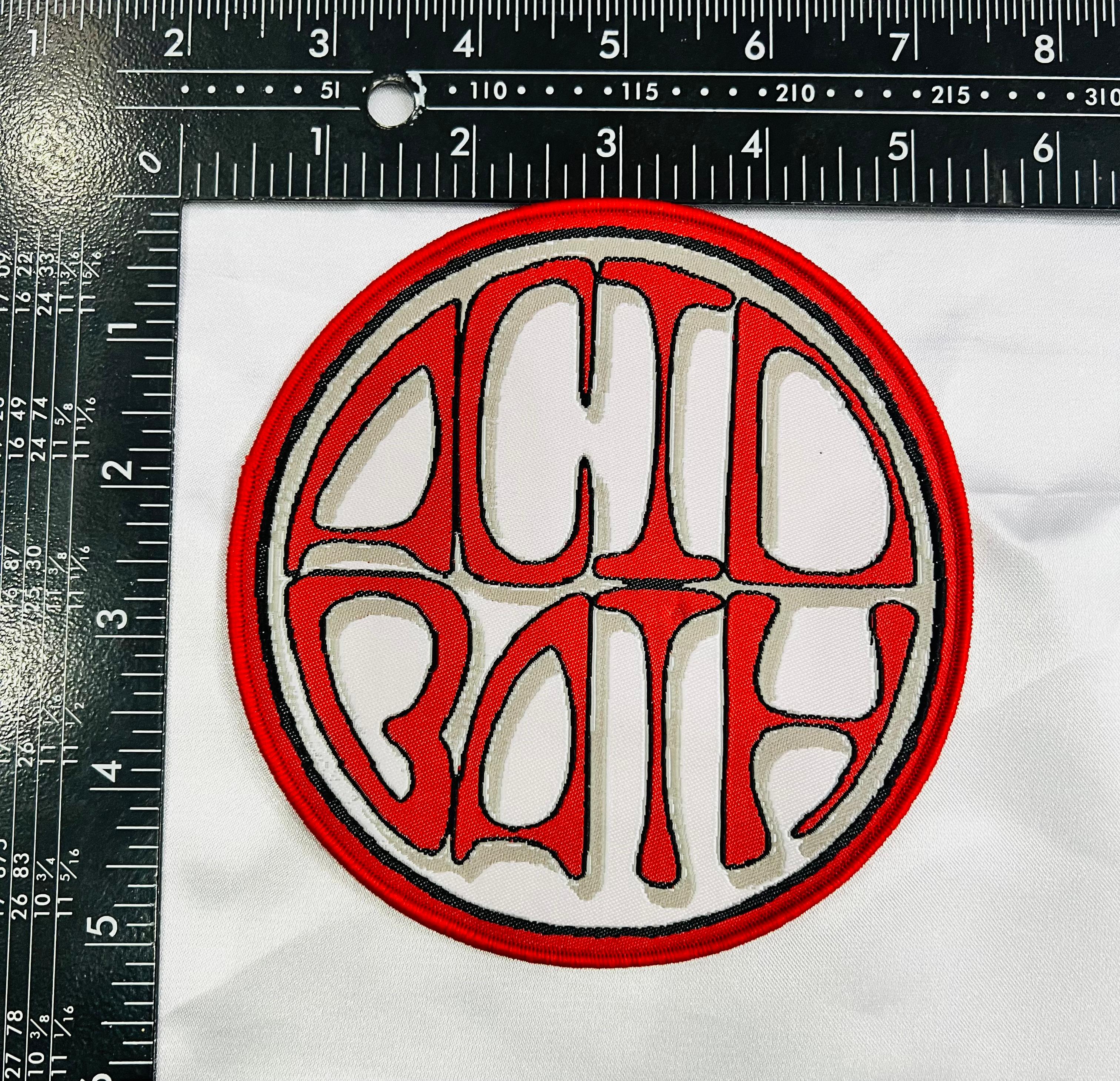 ACID BATH - (Red) Logo - Woven Patch