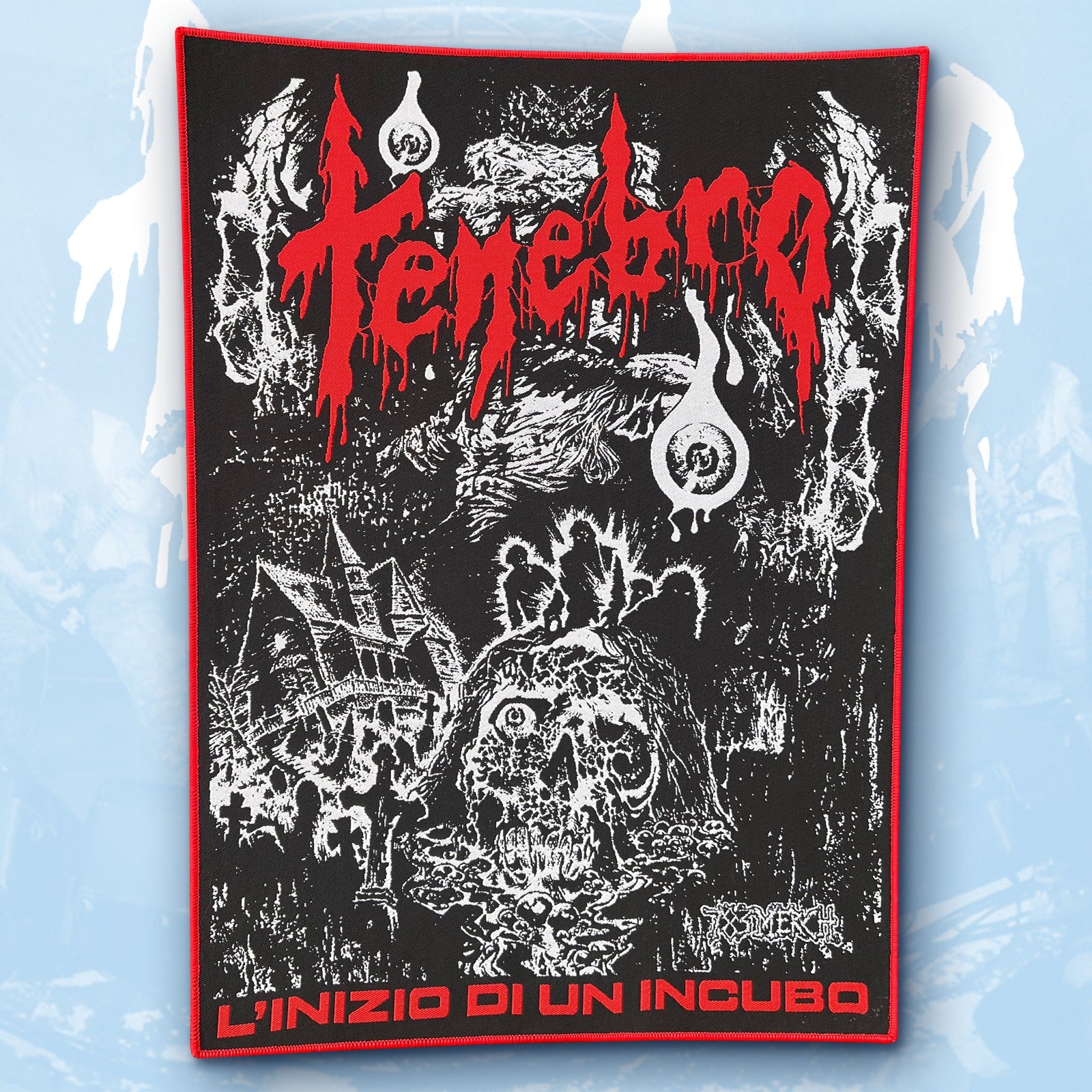 TENEBRO - L'inizio di un Incubo - Woven Backpatch