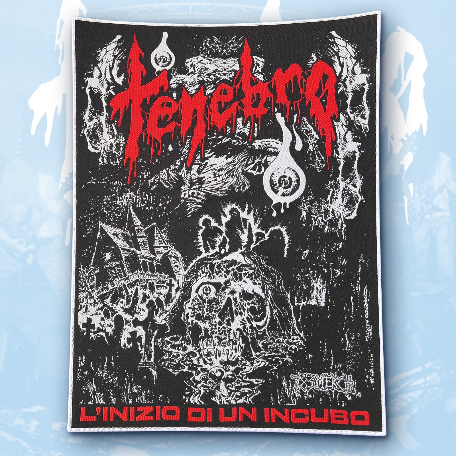 TENEBRO - L'inizio di un Incubo - Woven Backpatch