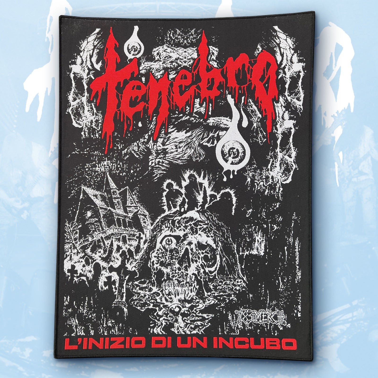 TENEBRO - L'inizio di un Incubo - Woven Backpatch