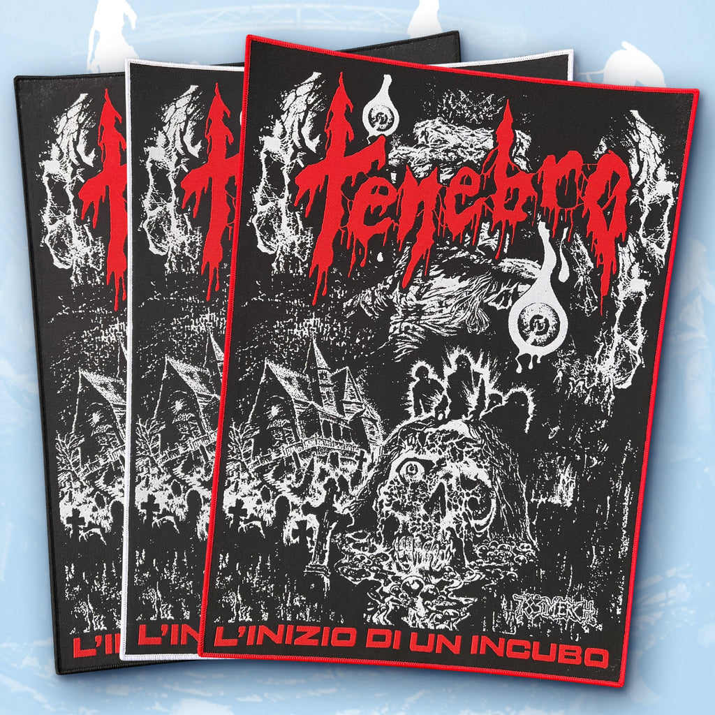 TENEBRO - L'inizio di un Incubo - Woven Backpatch