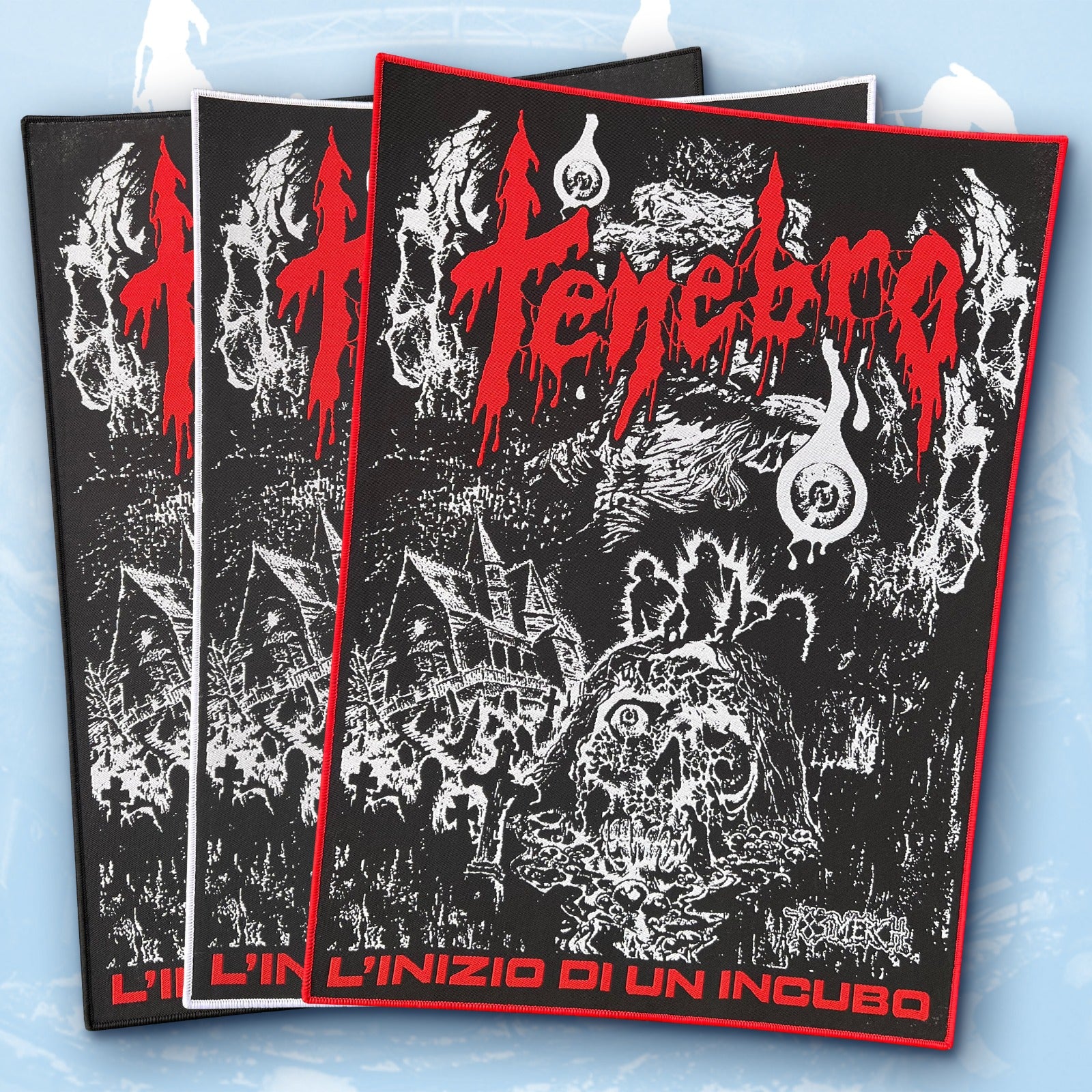 TENEBRO - L'inizio di un Incubo - Woven Backpatch