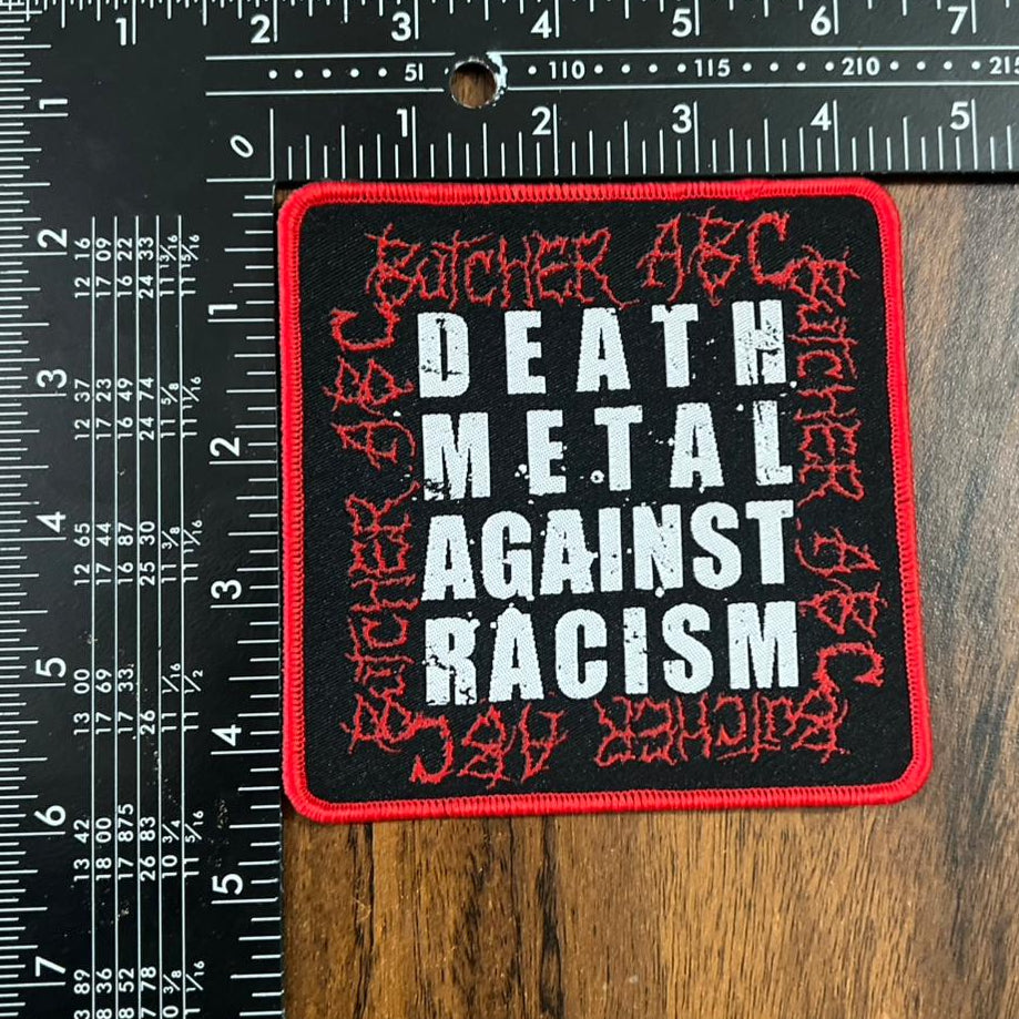 BUTCHER ABC - Death Metal Against Racism - Woven Patch