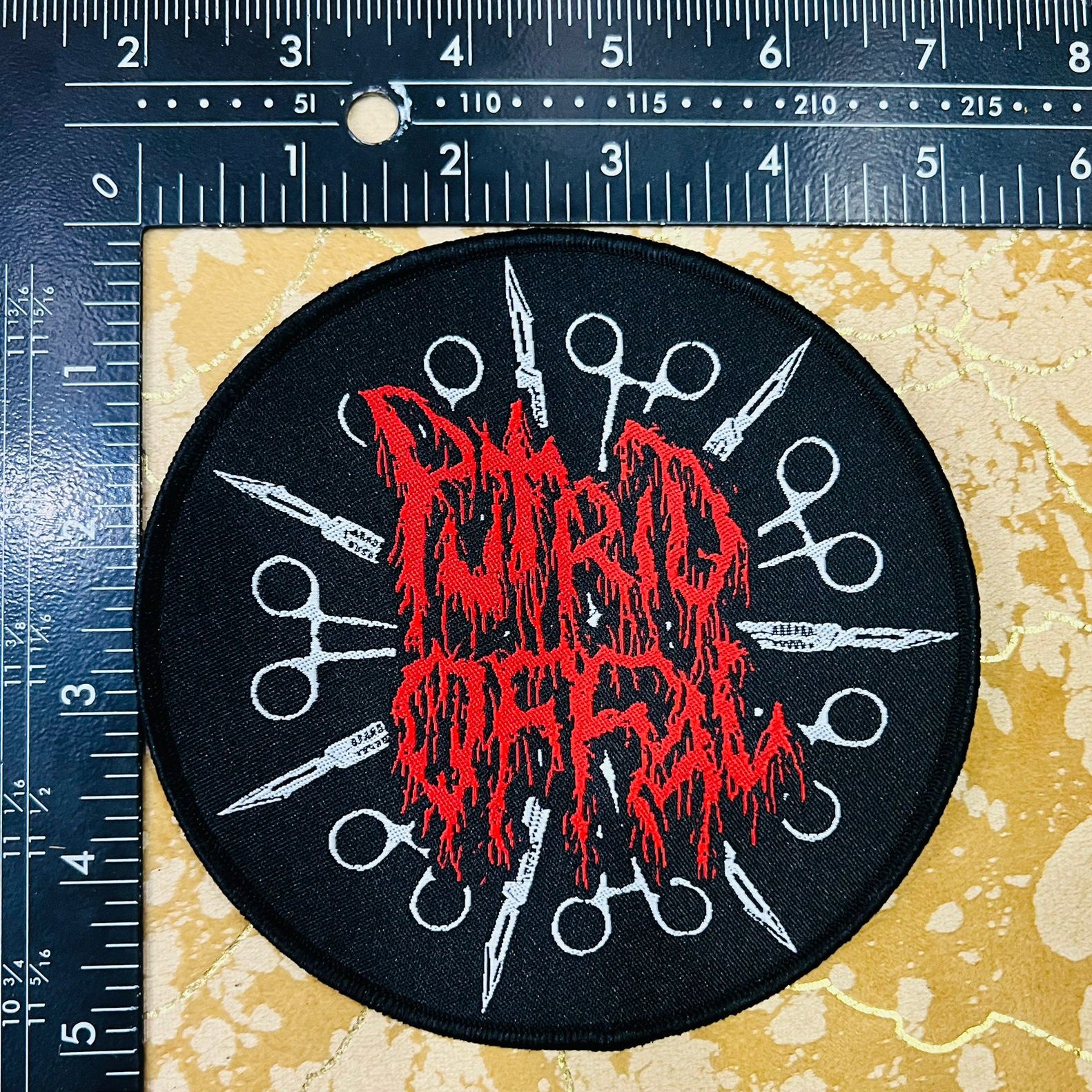PUTRID OFFAL - Logo - Woven Patch