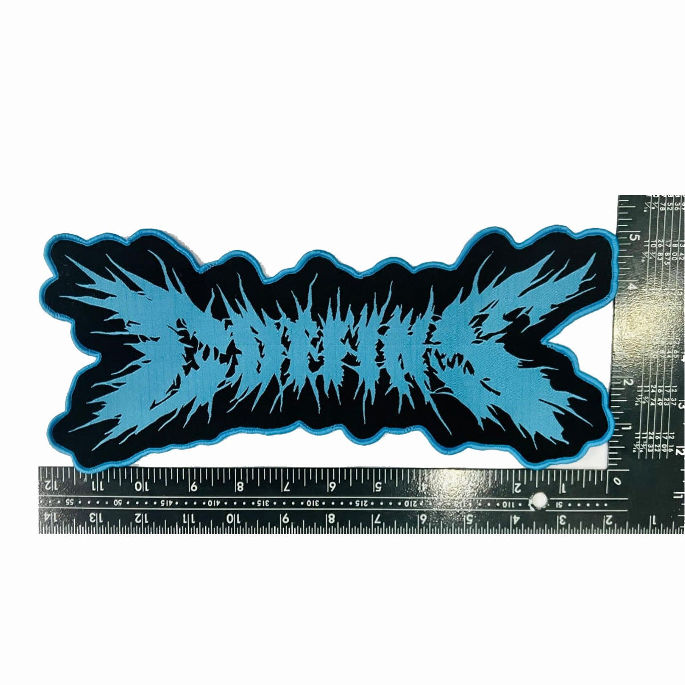 COFFINS - Oversized Logo Shaped Woven Patch