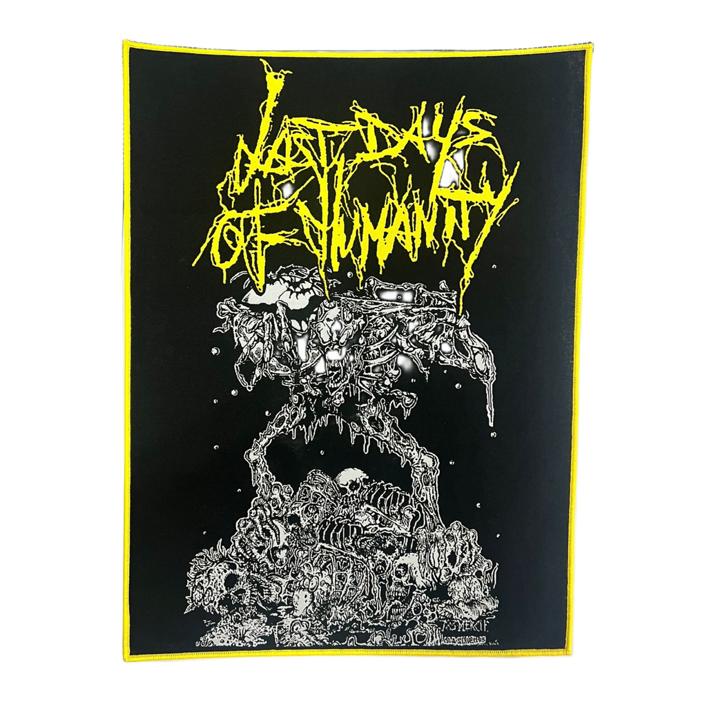 LAST DAYS OF HUMANITY - Woven Backpatch