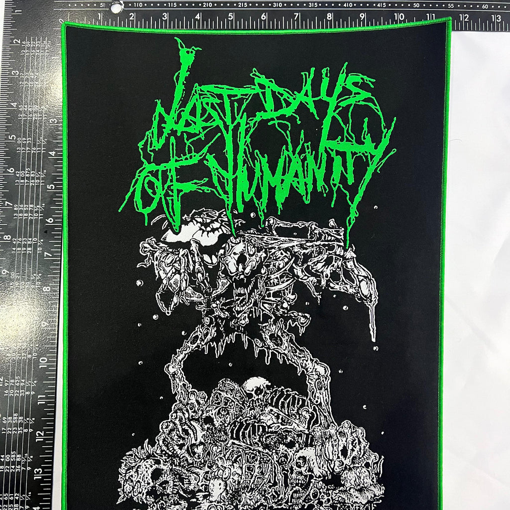 LAST DAYS OF HUMANITY - Woven Backpatch
