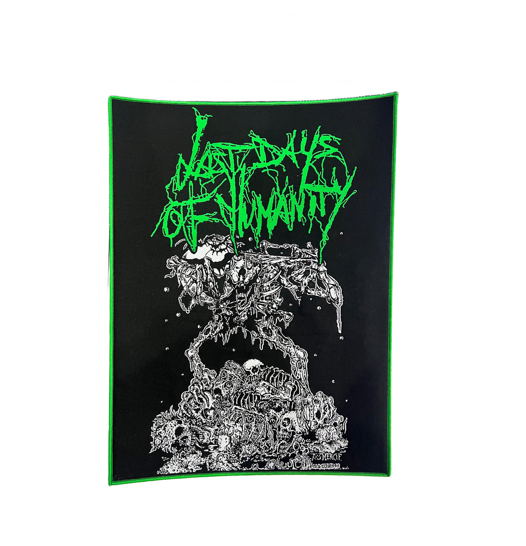LAST DAYS OF HUMANITY - Woven Backpatch