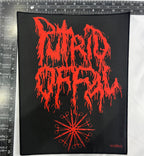 PUTRID OFFAL - Logo - Woven Backpatch