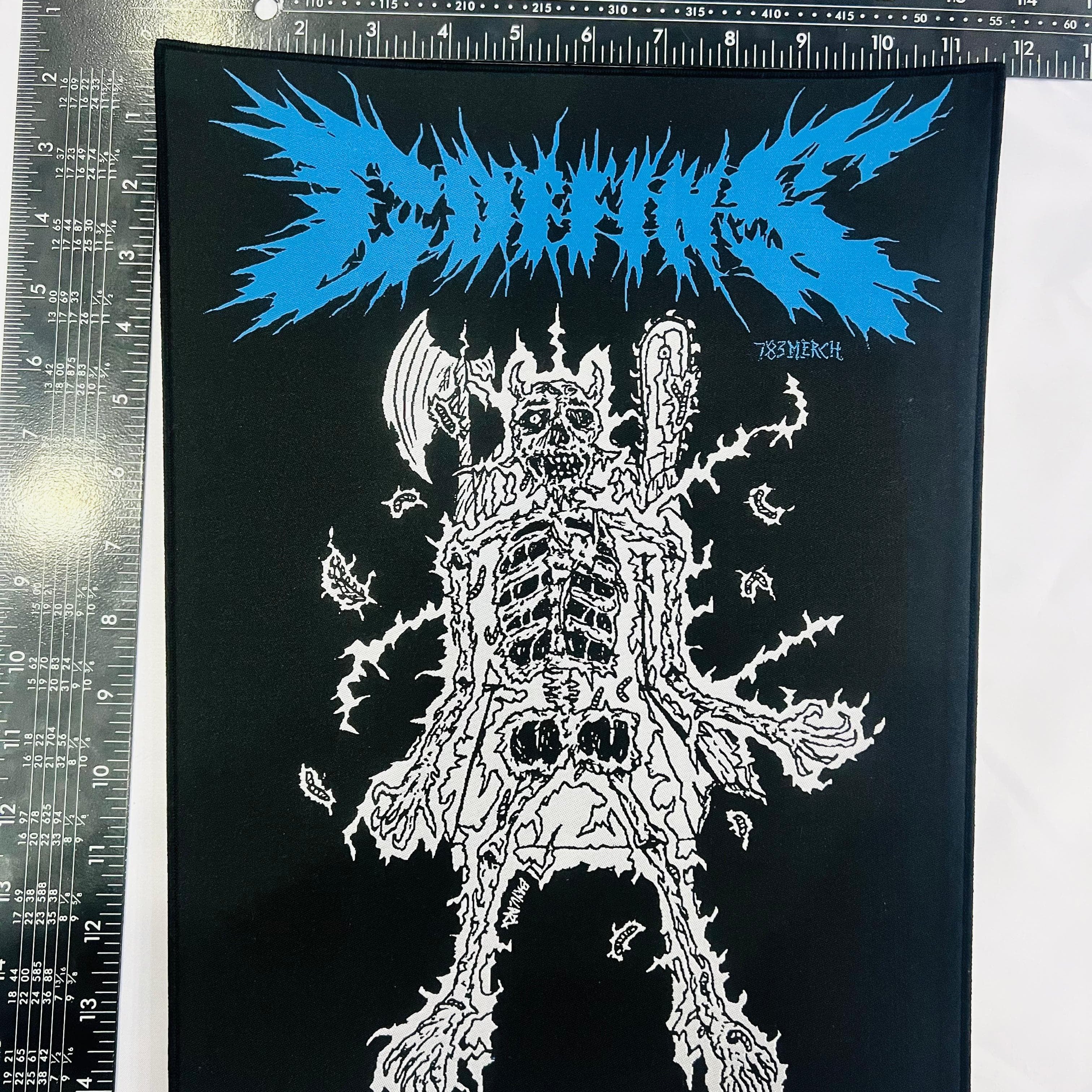COFFINS - Woven Backpatch